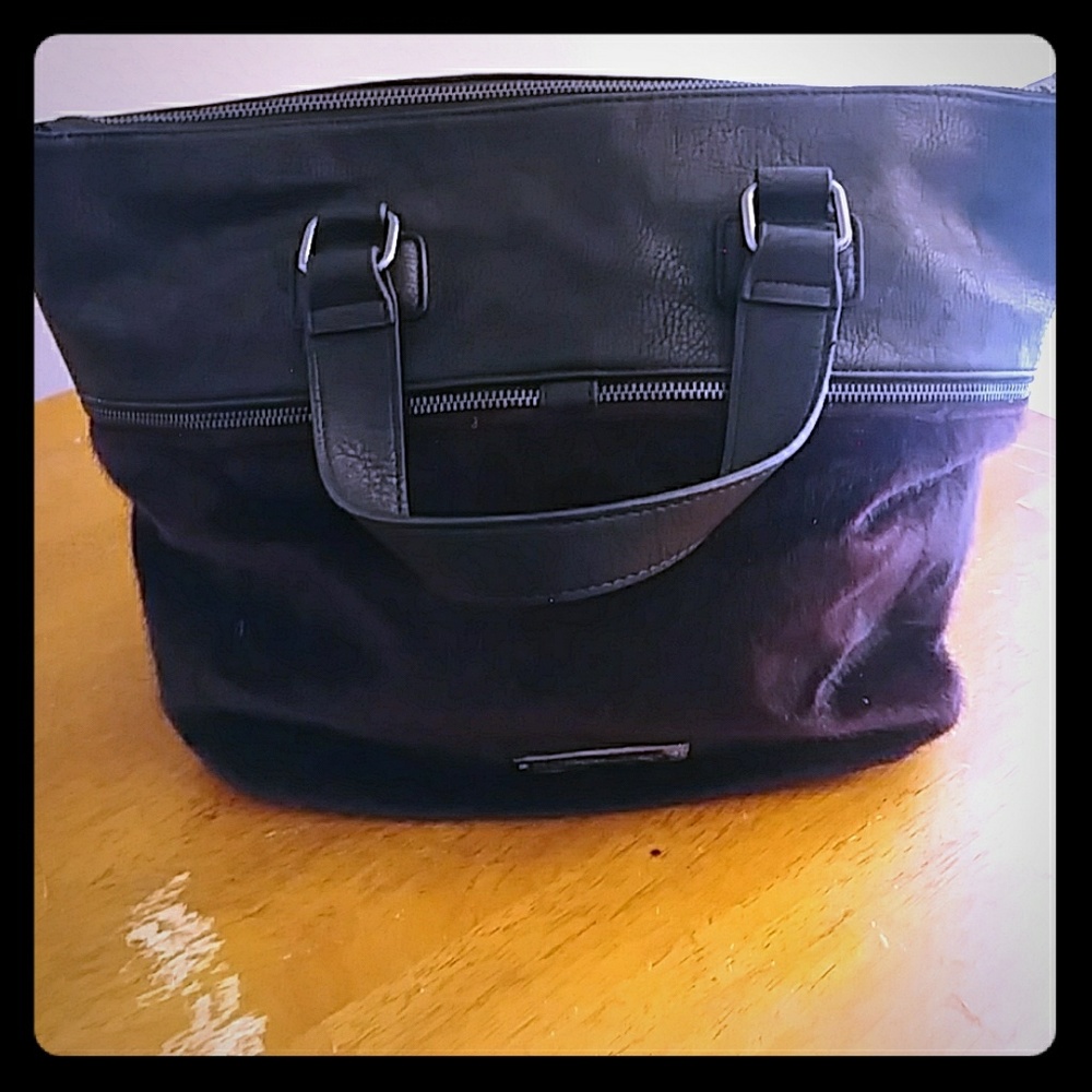 BCBGeneration Faux Mink Handbag